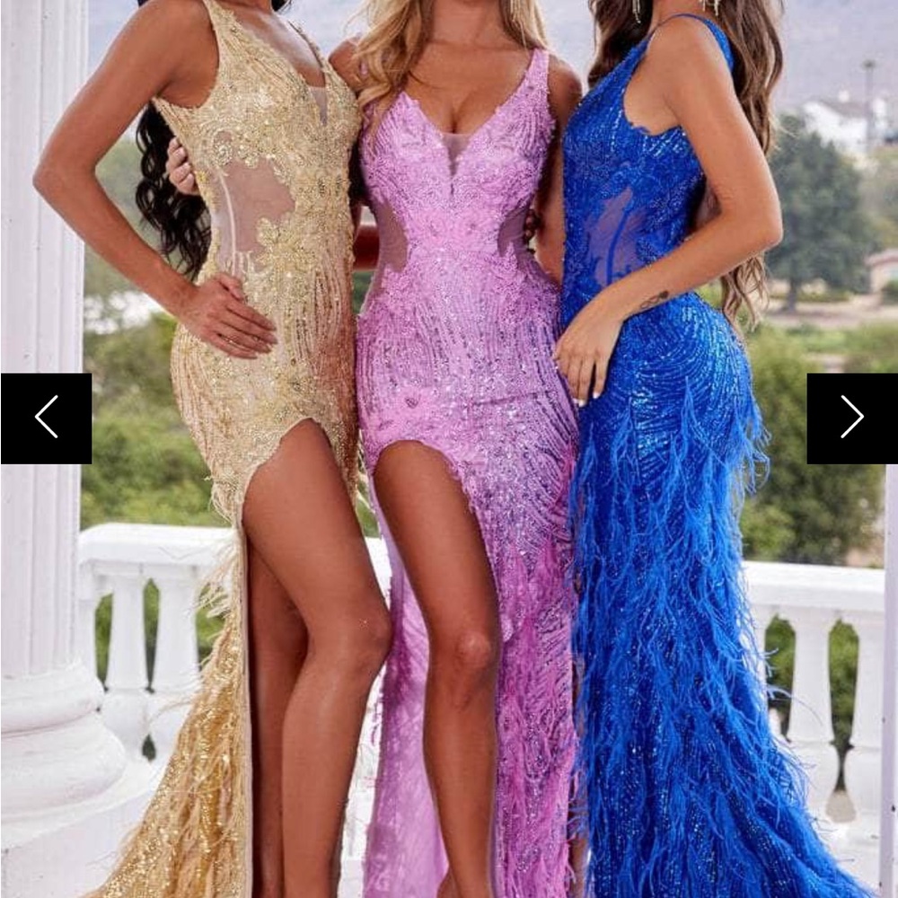 Portia and Scarlett Prom Dress, Royal Blue, Size 6